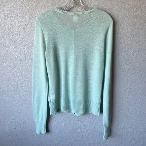 J. Crew Super Fine Alpaca/ Merino Wool Lightweight Blend Cardigan - Picture 2 of 9